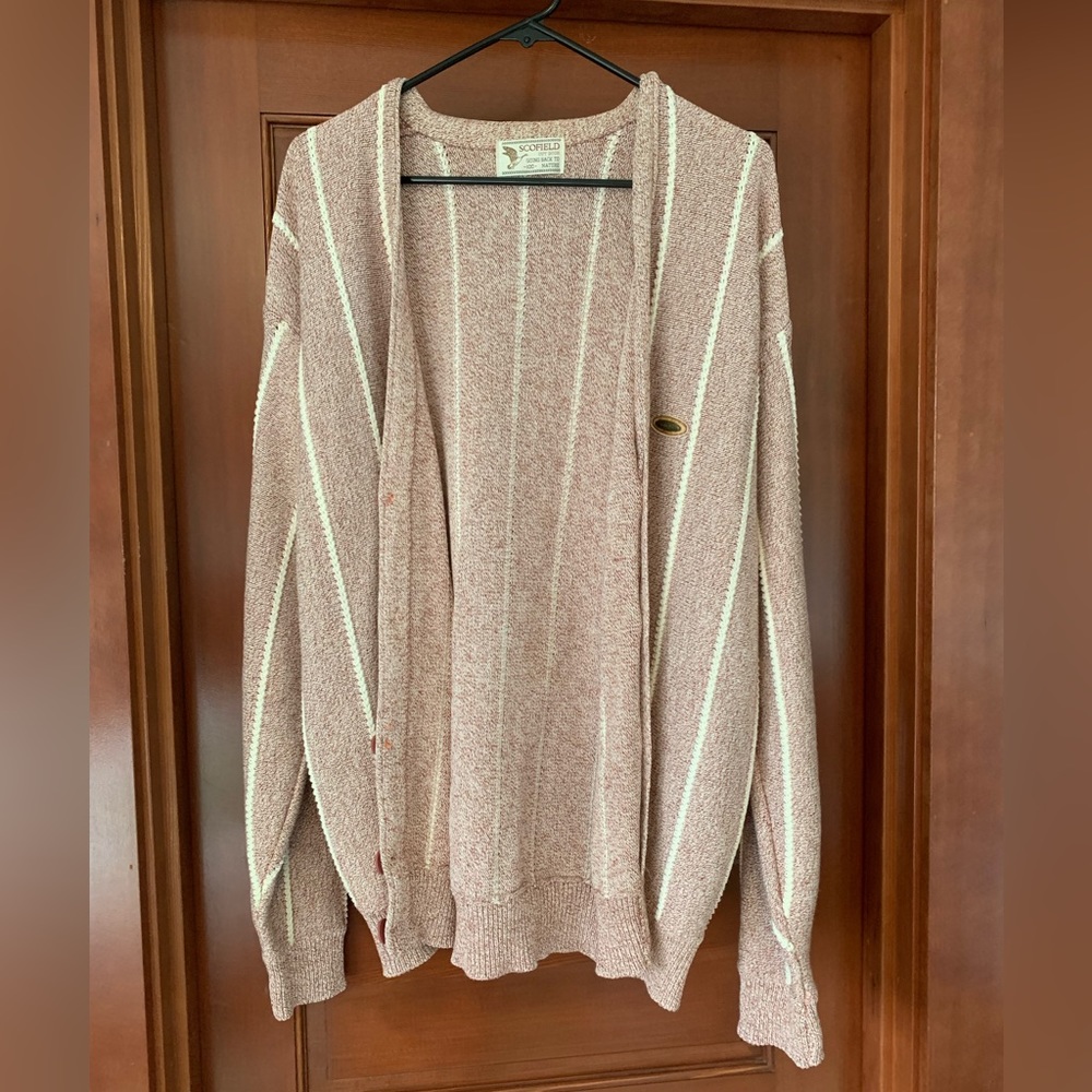 Pink Scofield Cardigan